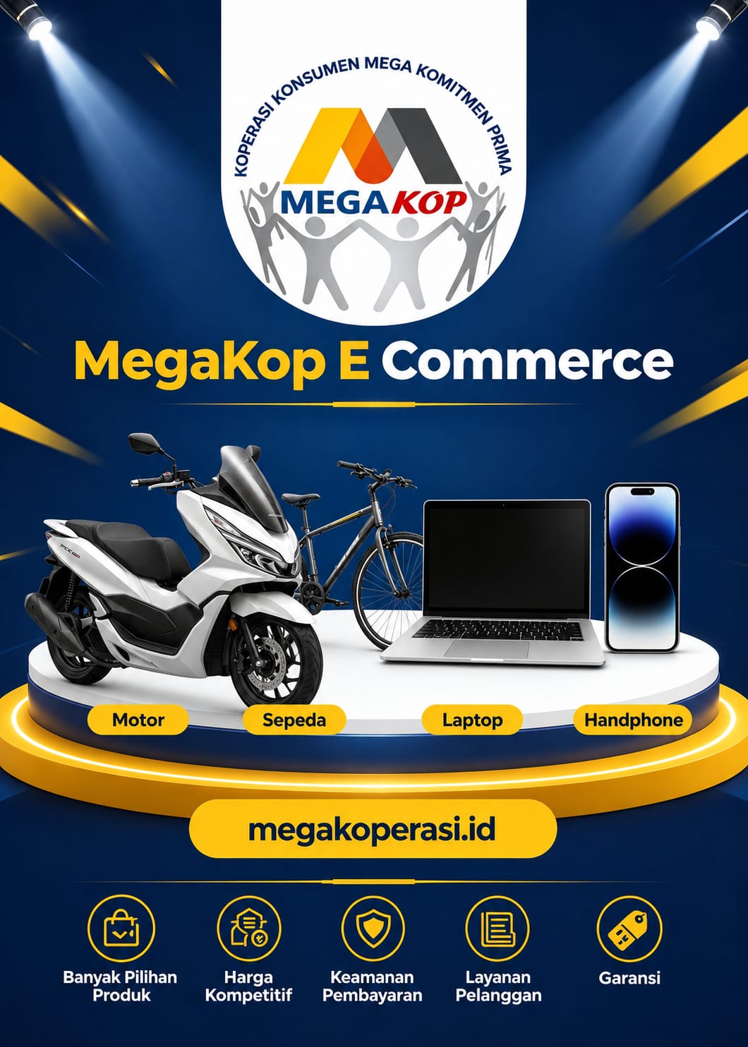 Flayer Promosi Koperasi Bank Mega